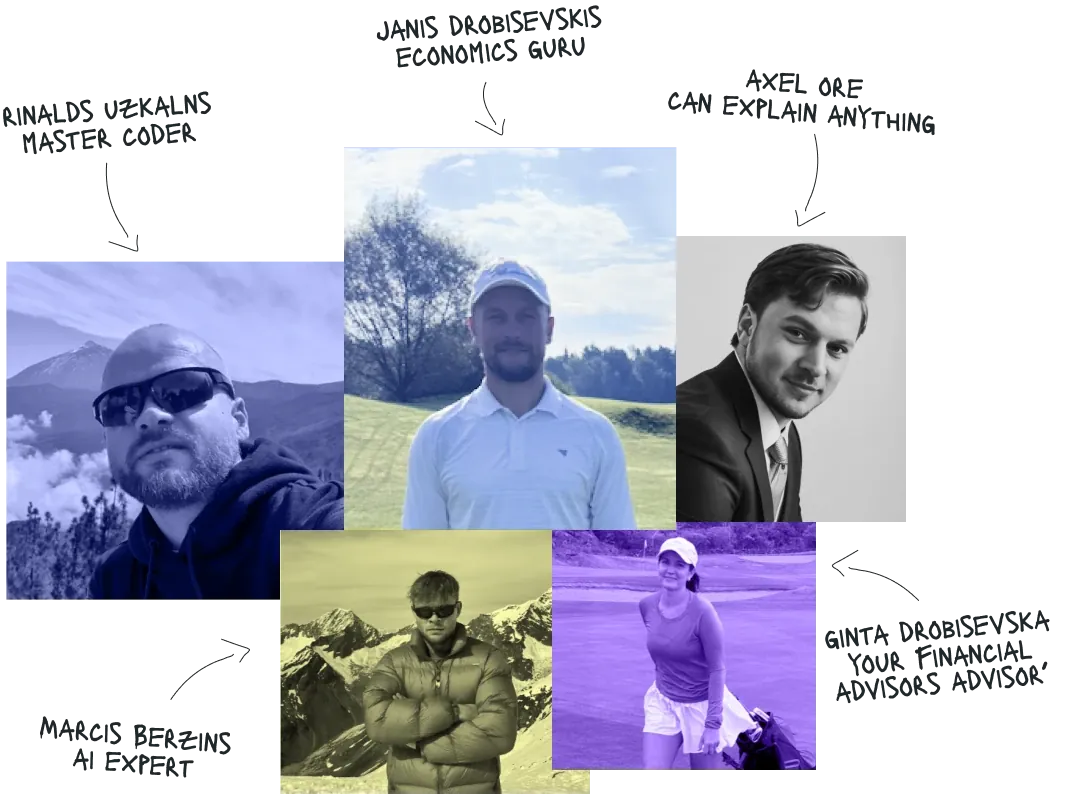 Trading Game founders and team